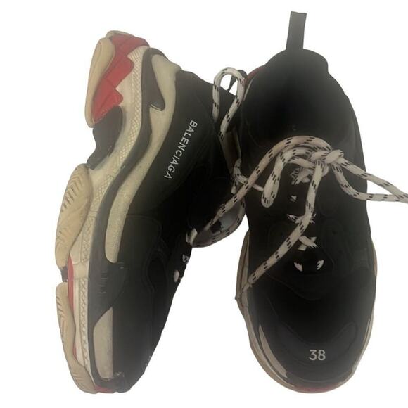 BALENCIAGA TRIPLE S LOW TRAINERS SIZE‎ 48 - Picture 5 of 12